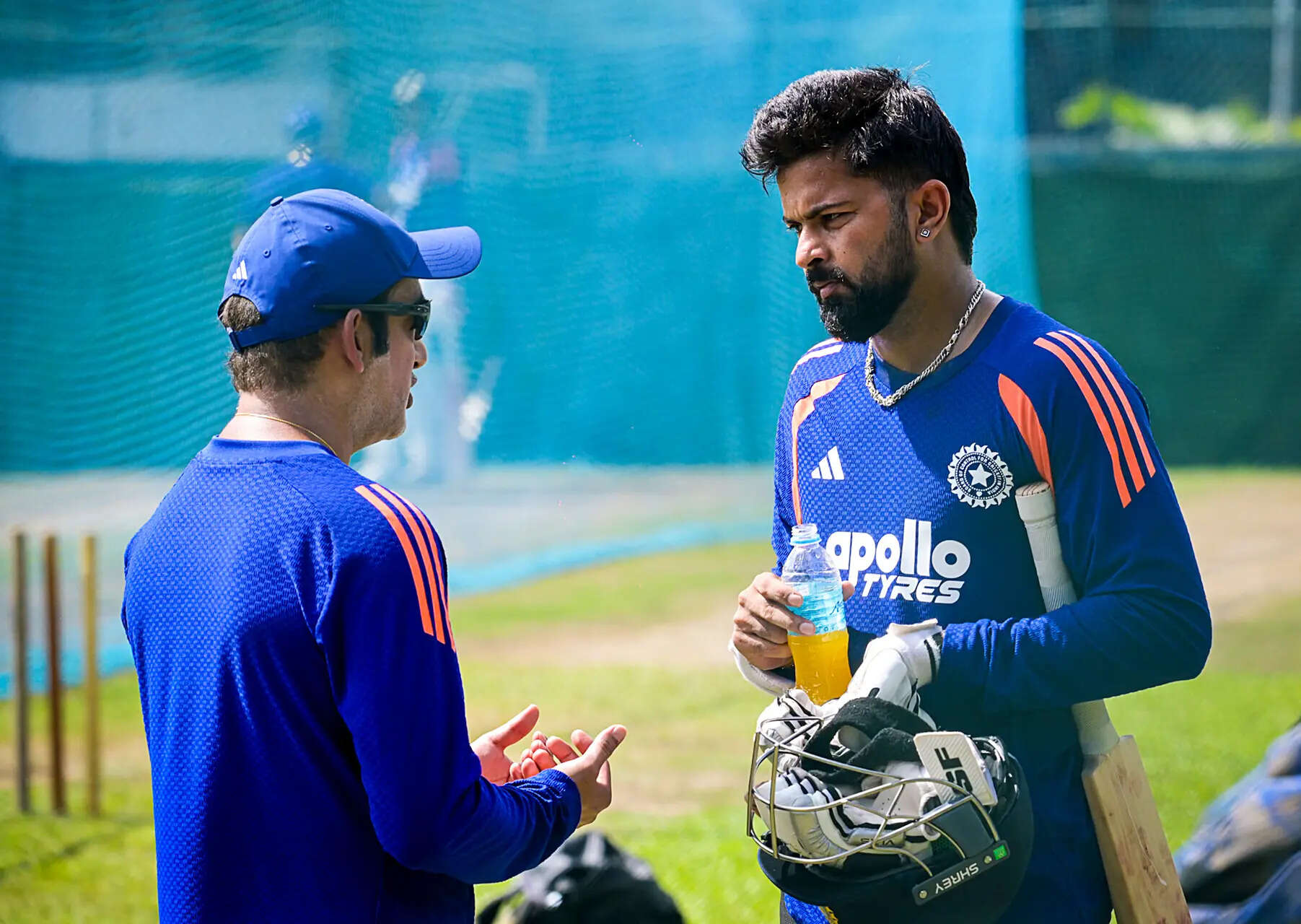 Colombo [Sri Lanka], Aug 22 (ANI): Head Coach Gautam Gambhir and India's Saransh...