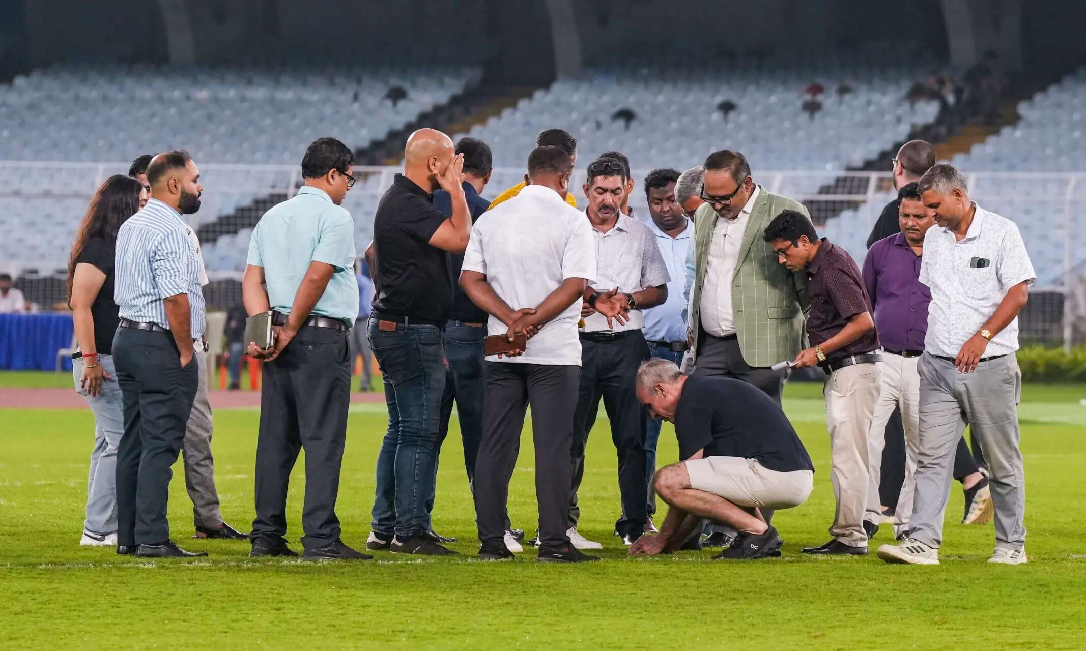 Brazilian Football Confederation delegation in Kolkata