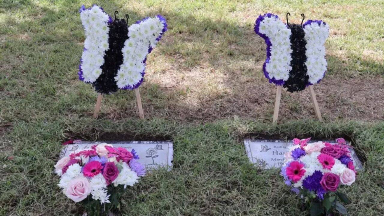 What does Maytie's new headstone look like