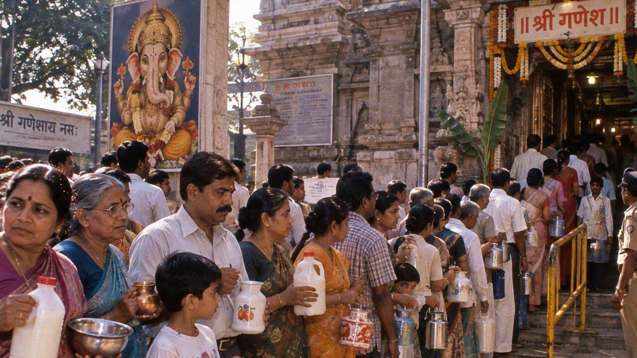 31 years ago, Ganesha ‘drank’ milk and India went viral: How a September 21, 1995 claim spread from temple to temple, crossed borders within hours and became a global story without social media