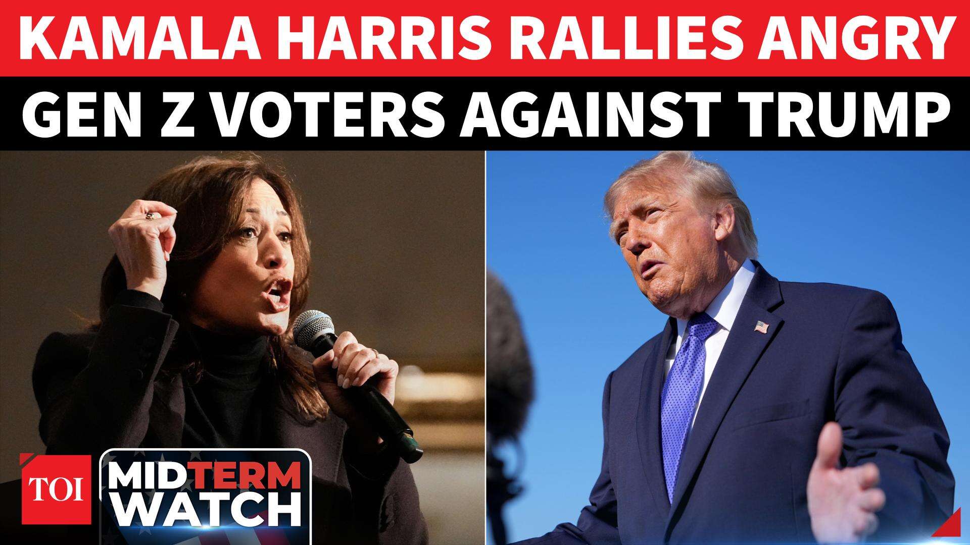 Kamala Harris’ Explosive Message To Gen Z As Trump Faces Midterm Test