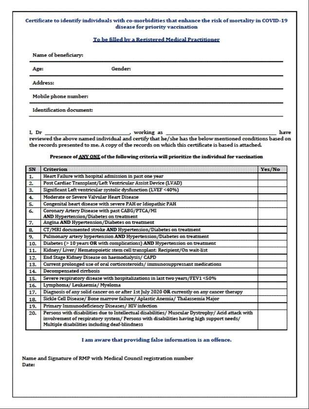 Cowin Registration How To Register Eligibility Price Documents Required For Co Win App Registration India News Times Of India