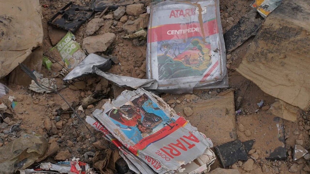 Atari excavation