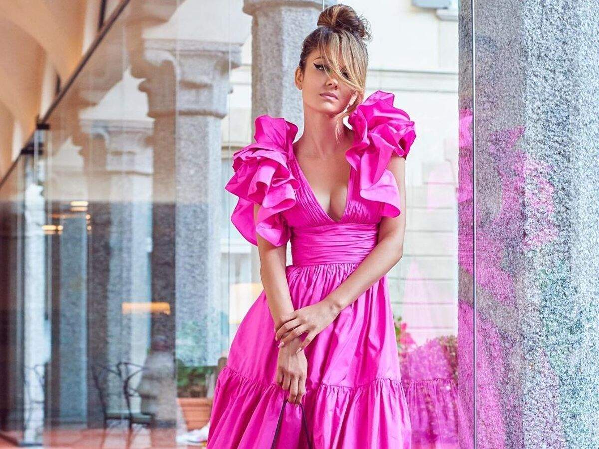 Natasha Poonawalla attends Milan Fashion Week