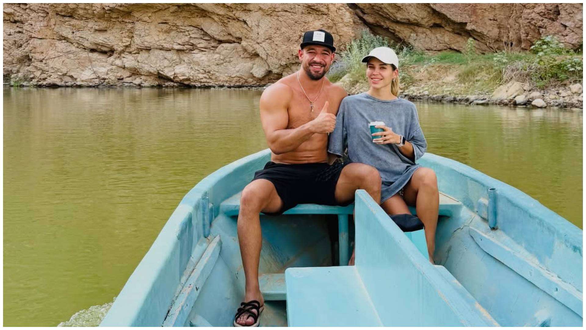 The couple were reportedly accompanied by environmental volunteers monitoring turtle nesting in Ras al Hadd.