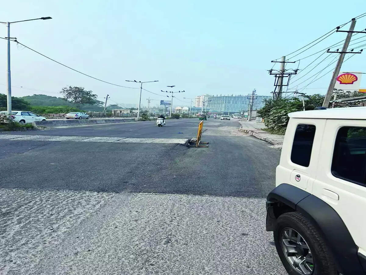 hennur road Finally, help arrives for Hennur road