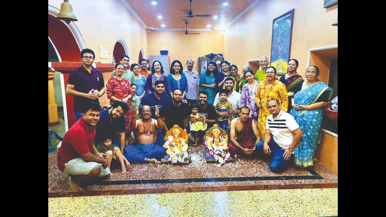Kapdi family Varkhandem, Ponda, Ganesh Utsav