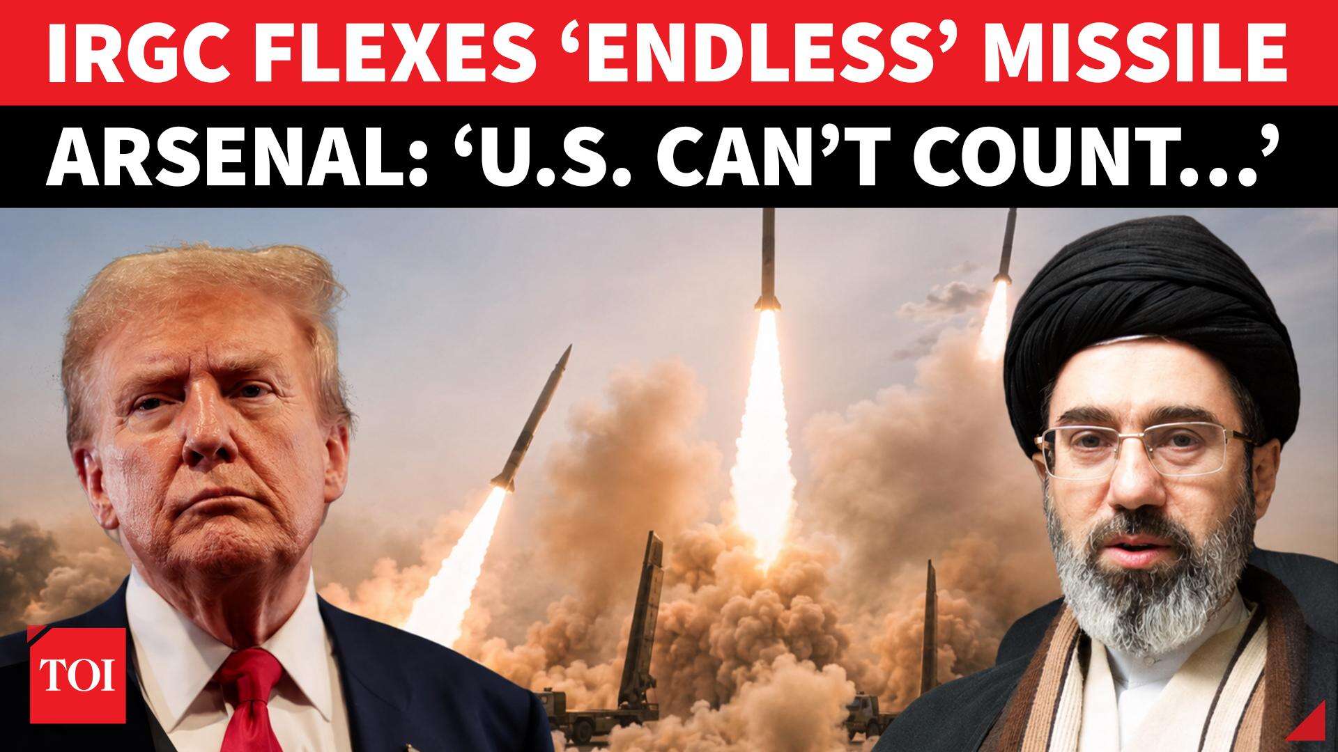 Iran Mocks Trump Over Missile Capabilities, Says Its Missiles Can Outlast Any War | Watch