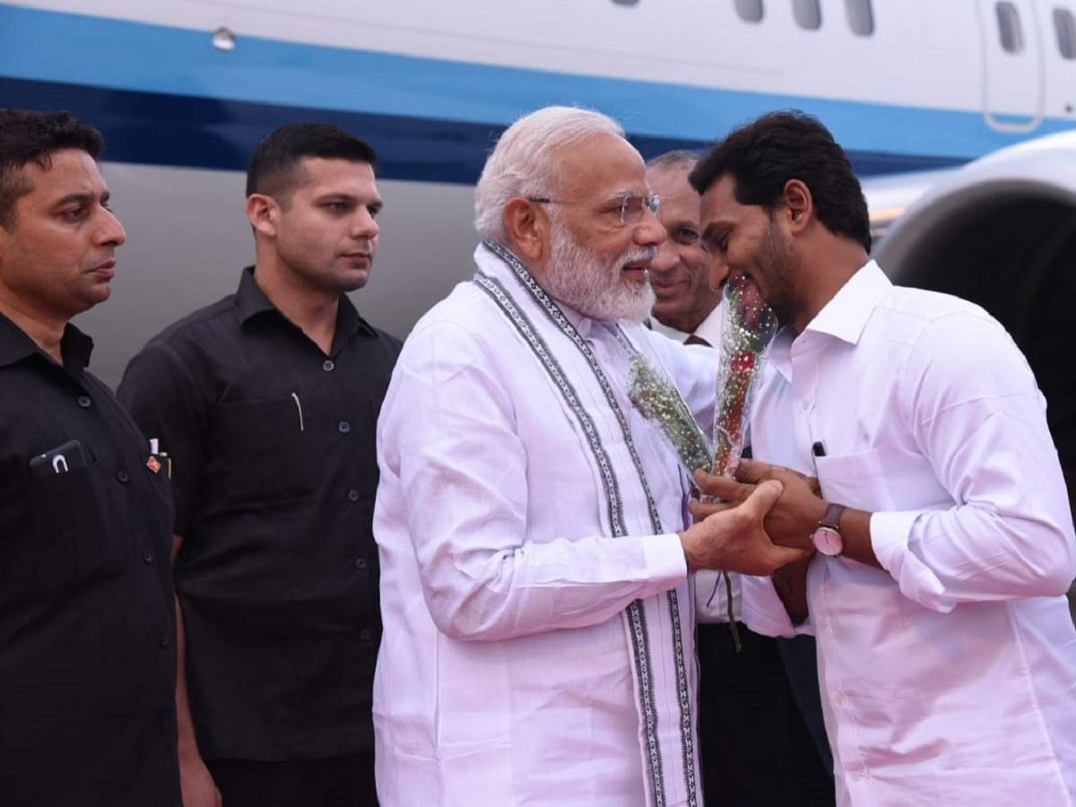 PM Narendra Modi assures CM YS Jaganmohan Reddy help to develop Andhra ...