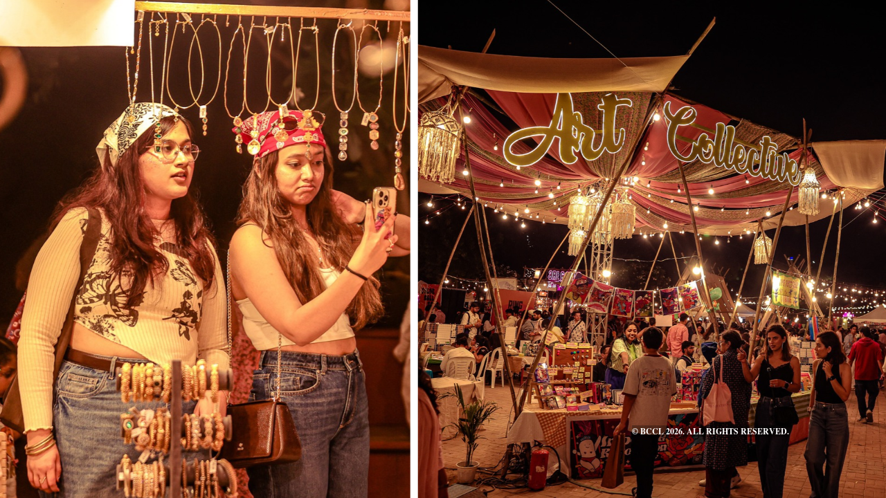 The flea market was a shopper’s paradise with jewellery, home decor and sustainable clothing<br>