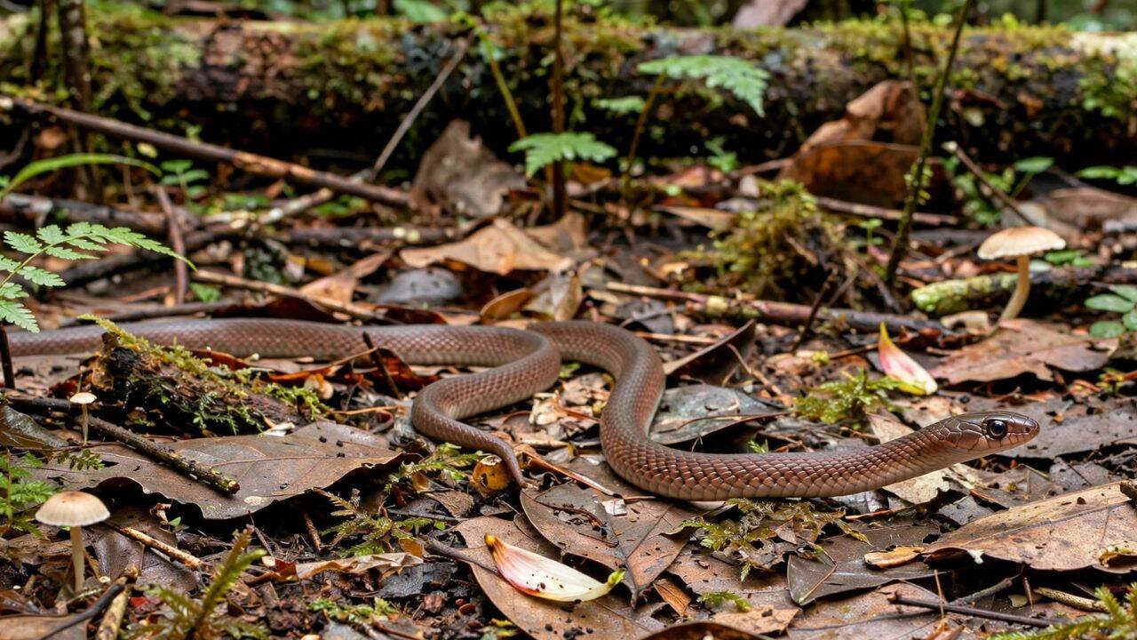 How was Slash’s groundsnake identified as a new species<br>