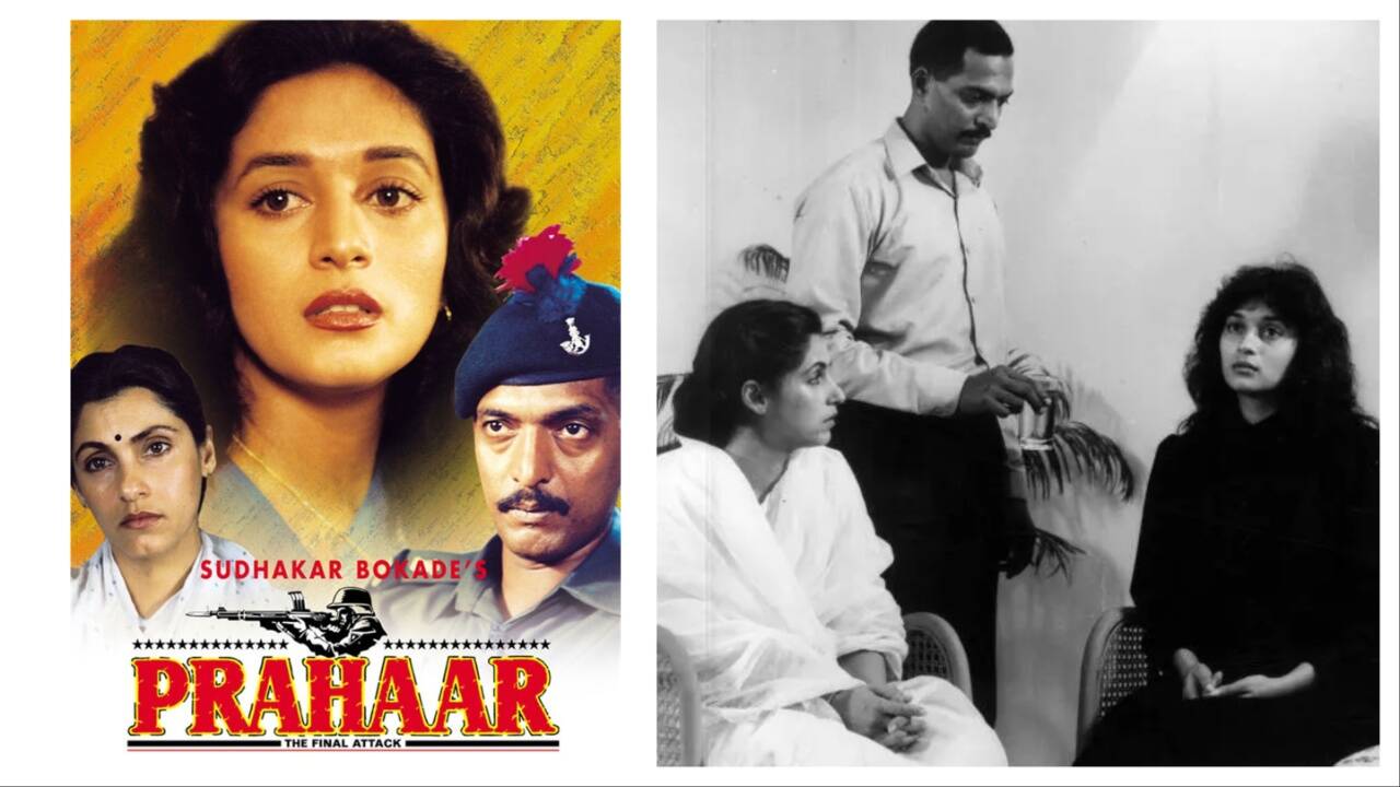 A still from Nana Patekar's directorial Prahaar