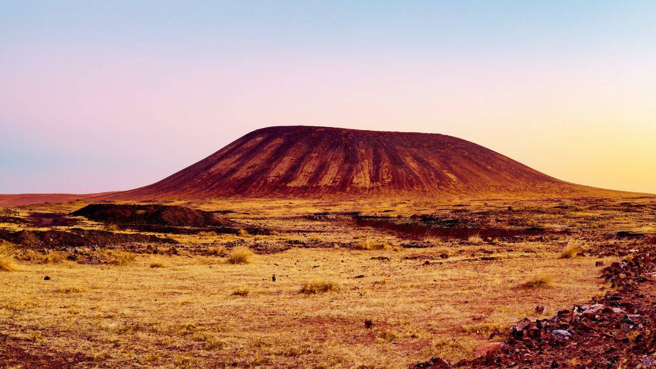 Wulanhada Volcano Geological Park china