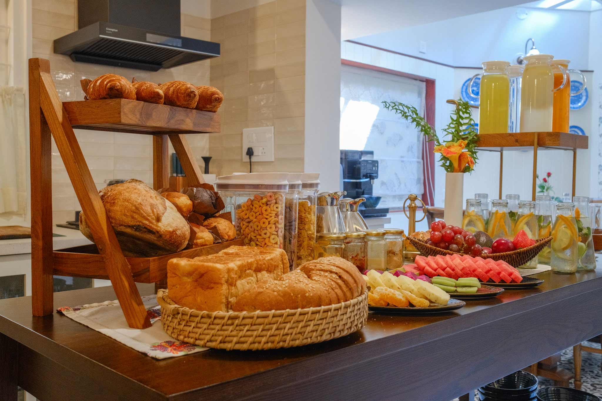 Breakfast buffet