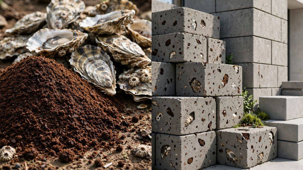 How oyster shells could make spent coffee grounds more useful