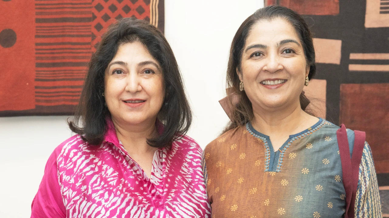 Rachna with Princess Anjanaraje Gaekwad