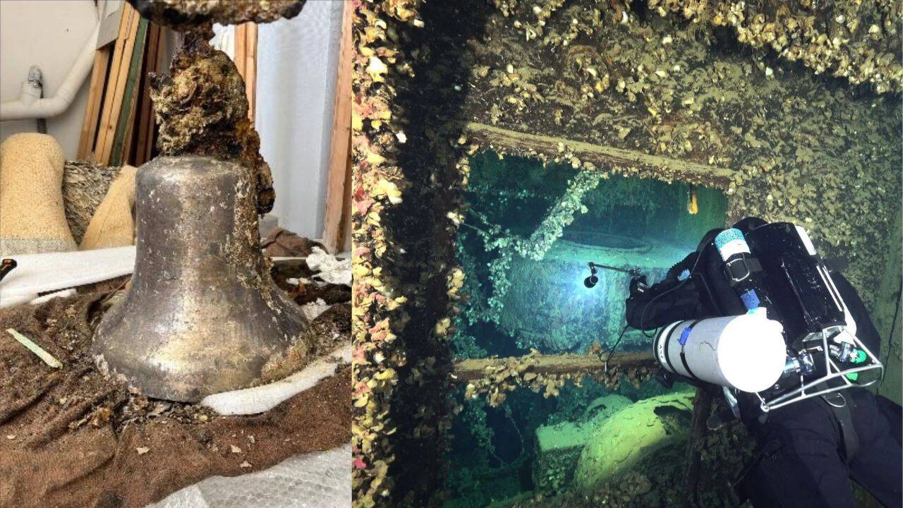 The underwater recovery was very challenging<br>