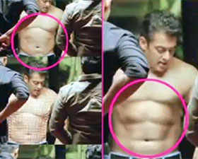 How Salman lost his paunch