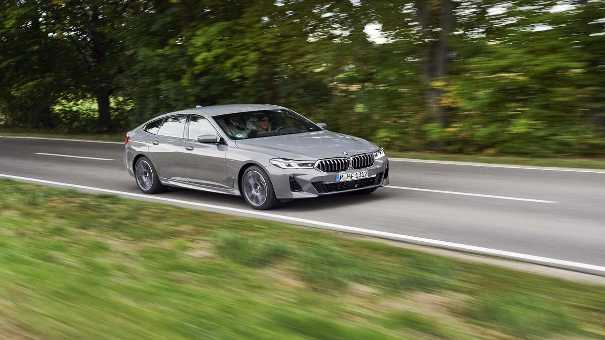 The new 6 series has an aggressive stance