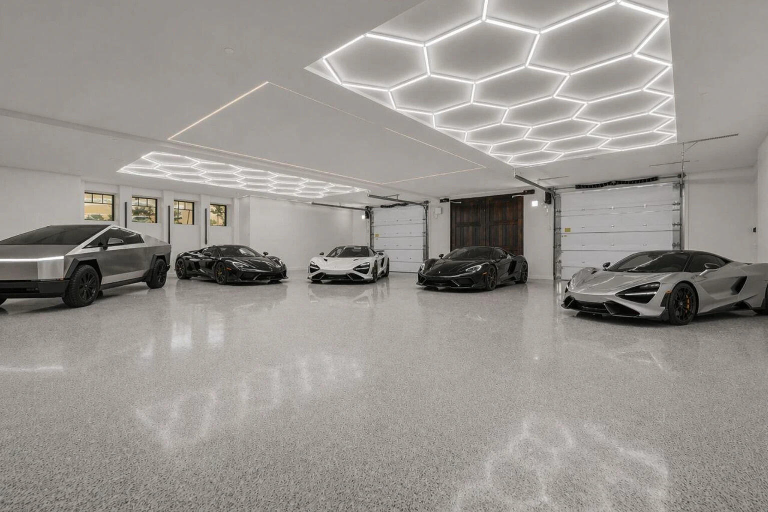 The garage