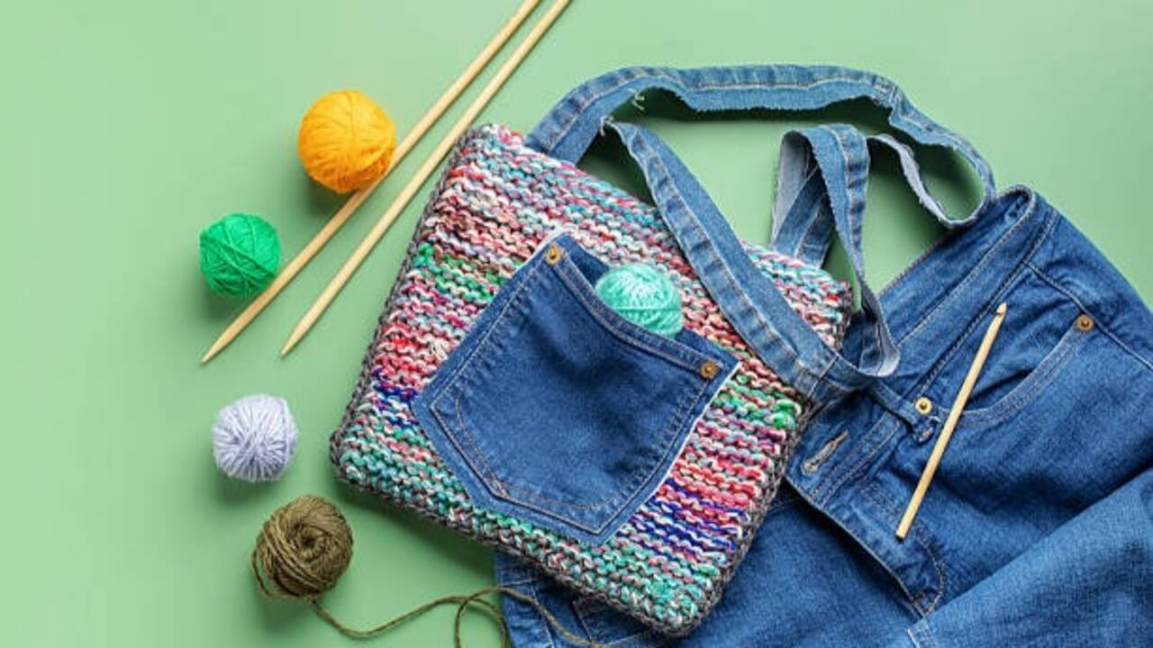 DIY old jeans<br>