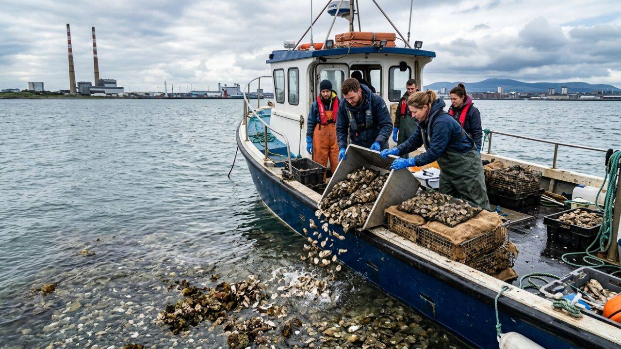 How oysters could help filter Dublin Bay's seawater<br>