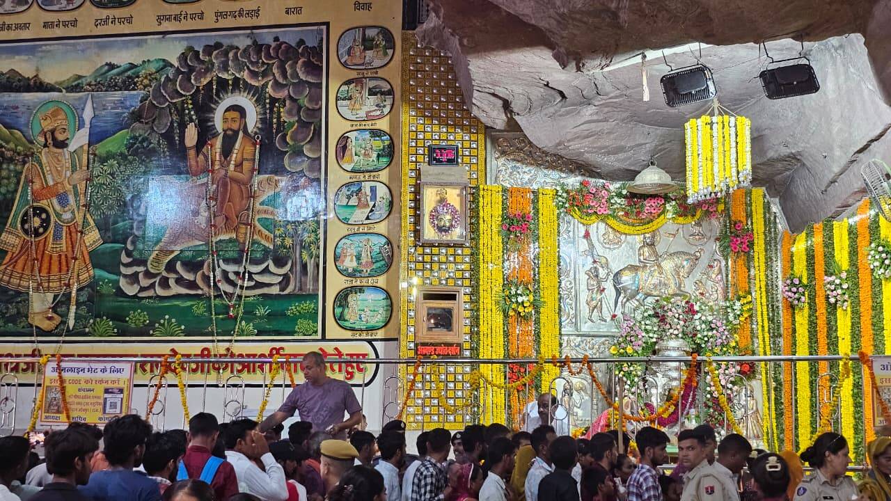 In western Rajasthan, the shrine of Baba Ramdev at Ramdevra represents yet another extraordinary dimension of the state's religious culture.