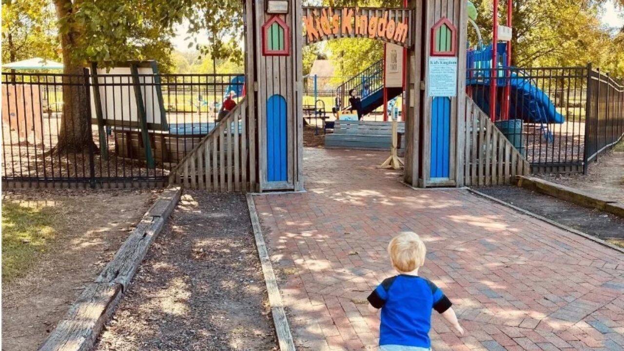 The park that was destroyed in 2010 floods