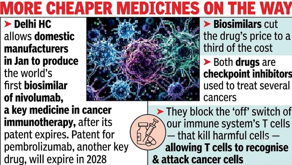 Doctors report that the availability of cheaper versions of nivolumab has improved patient access to treatment. Doctors report that the availability of cheaper versions of nivolumab has improved patient access to treatment.