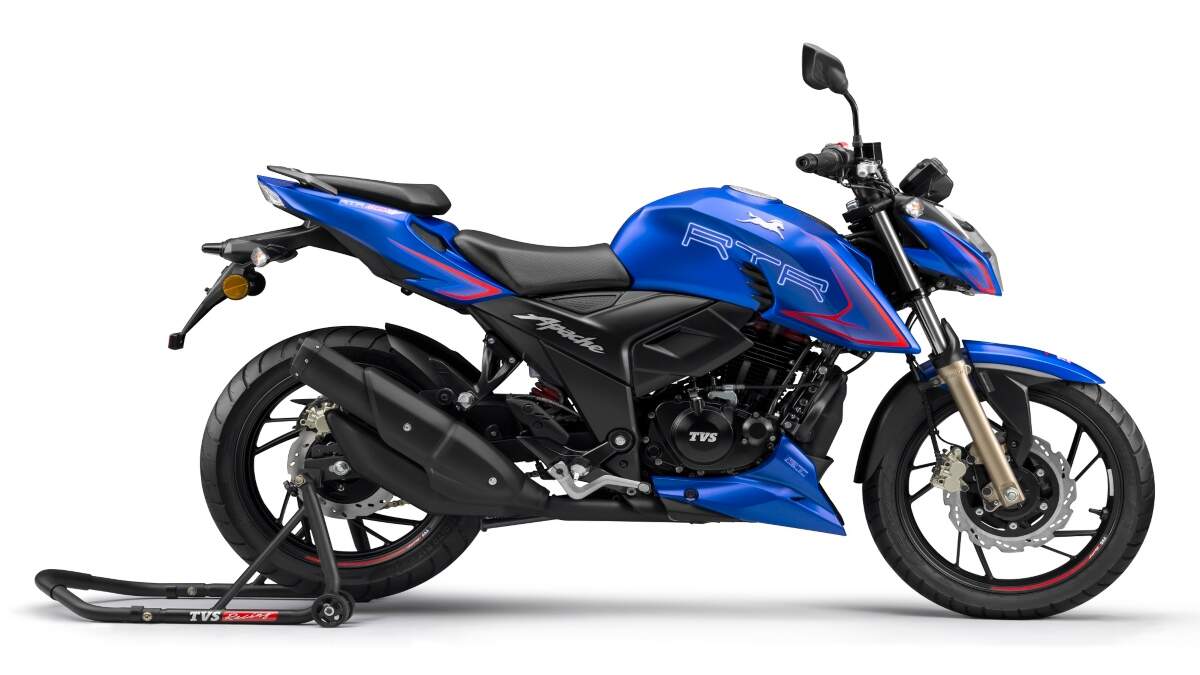 tvs apache new model 2021 price