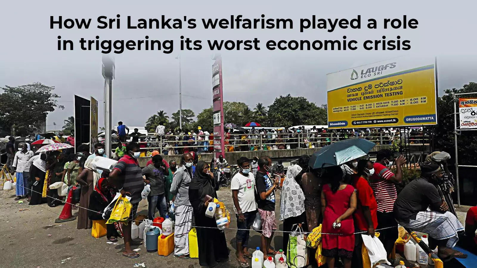 sri lanka: How South Asia's best economy destroyed itself with welfarism -  Times of India