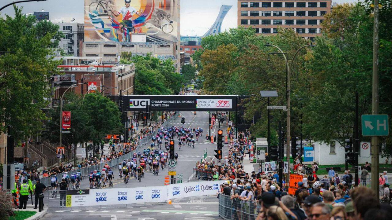 The championship route spread far beyond one central venue