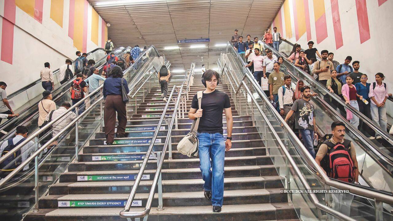 For some creators, Delhi Metro stations and train offer relatable content