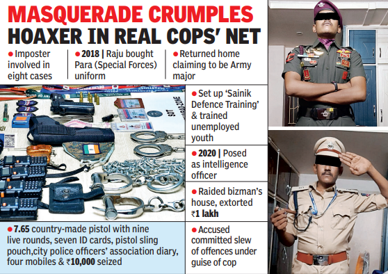 Notorious imposter’s run as cop, Army officer ends