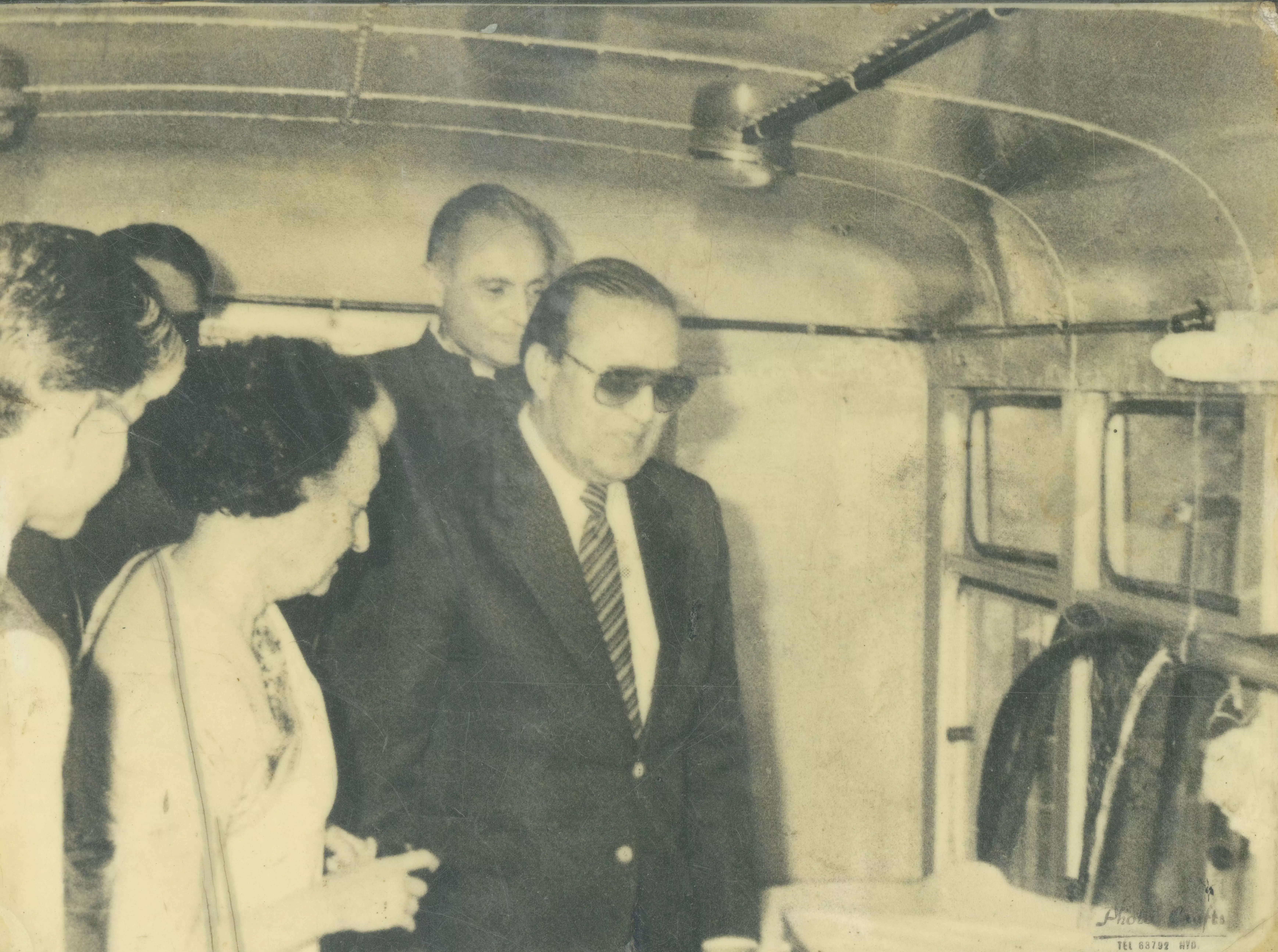 TAQUI KHAN WITH INDIRA GANDHI2