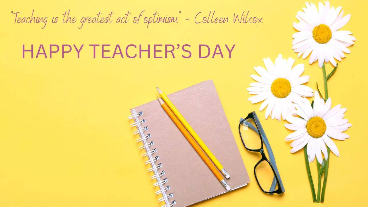 Happy Teacher's Day card