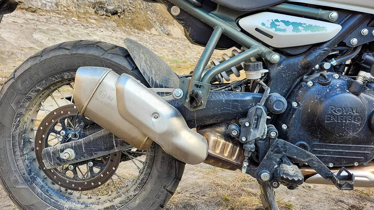 Himalayan 450 exhaust
