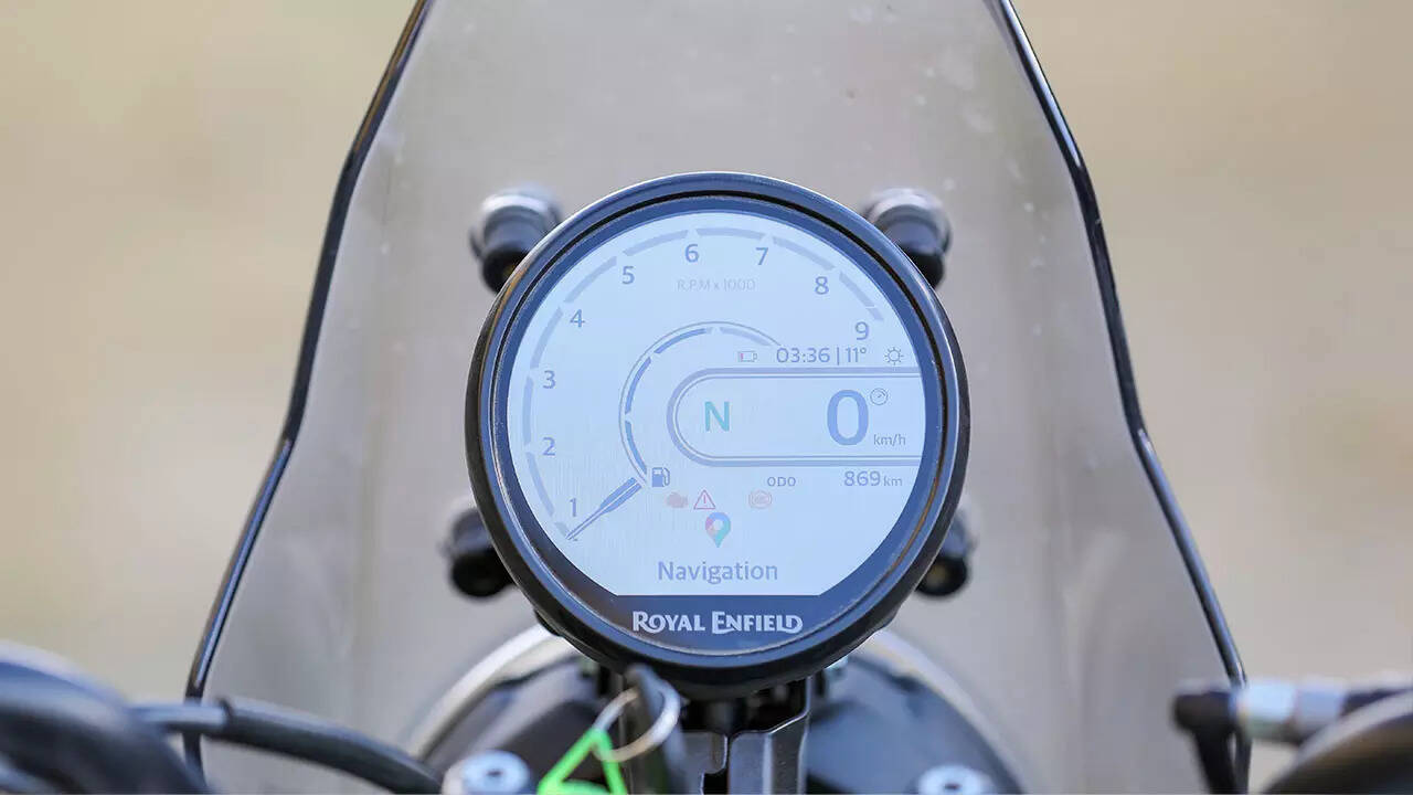 Himalayan 450 instrument cluster