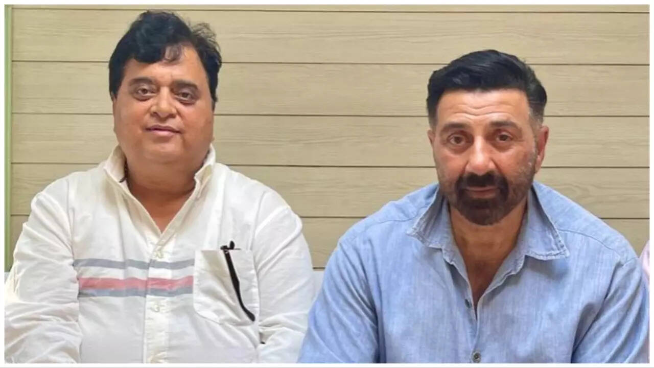 Sunny Deol with producer Om Chhangani