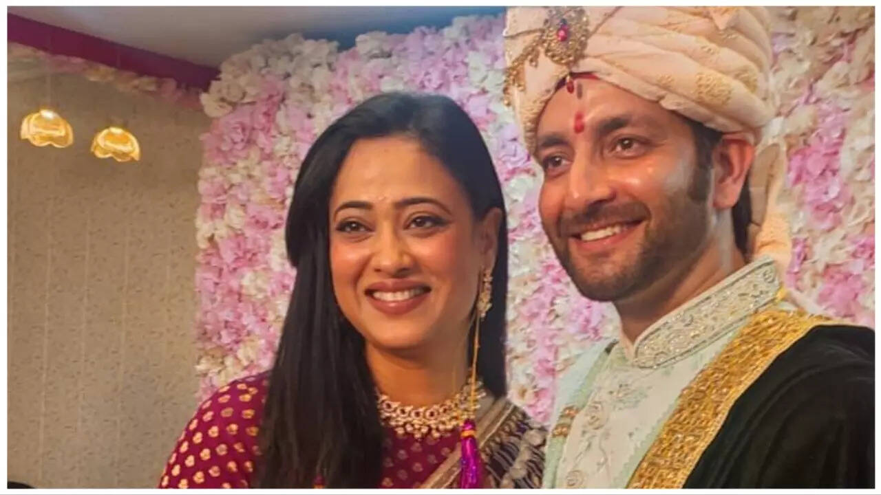 Shweta Tiwari at Vineet Raina’s wedding in Jammu