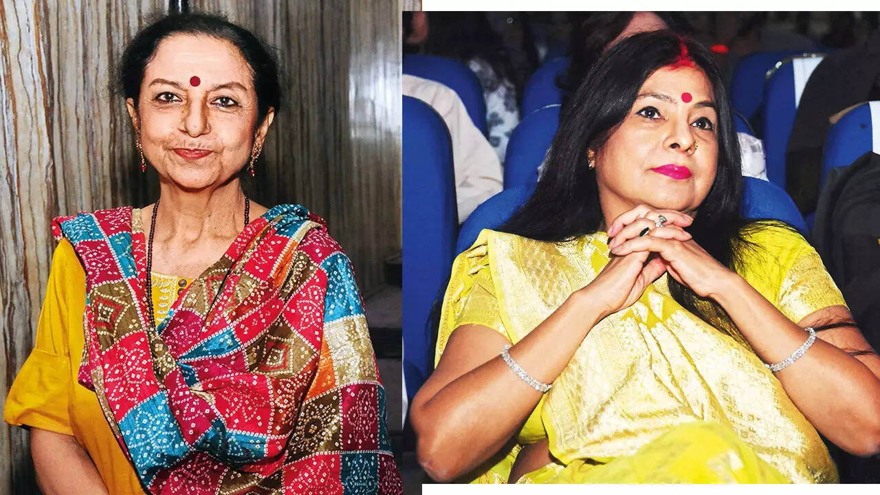 (L) Dr Kumkum Dhar (R) Malini Awasthi