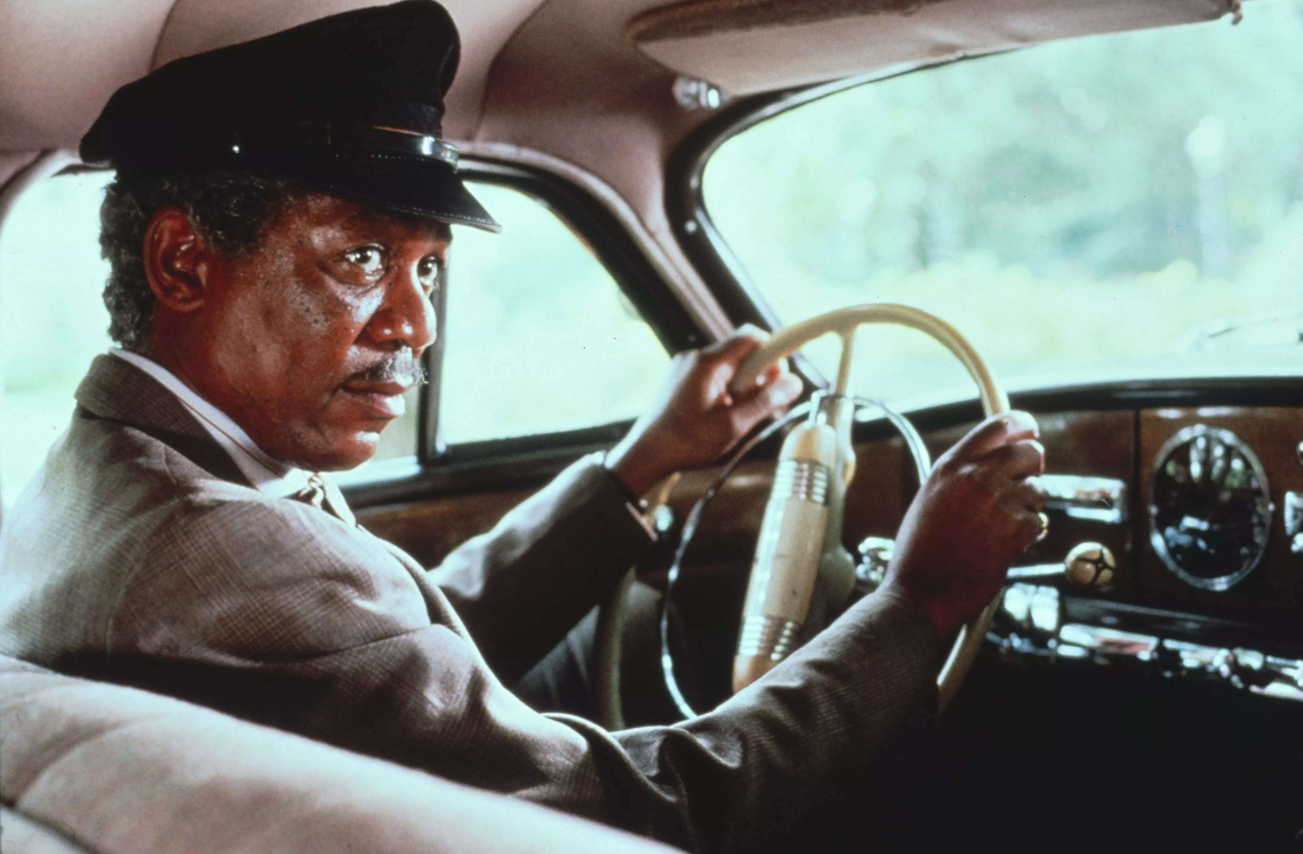 Morgan Freeman in Driving Miss Daisy.