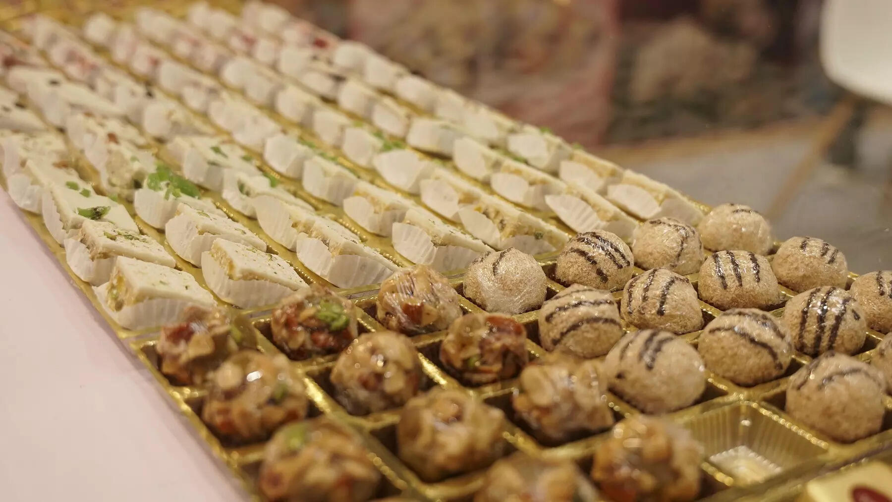 Laddoos and Sandesh