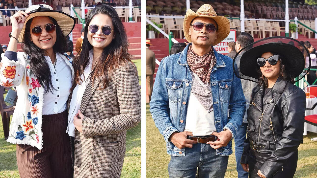 (L) Neha Magon and Ishika Malhi (R) Manish and Bhumika