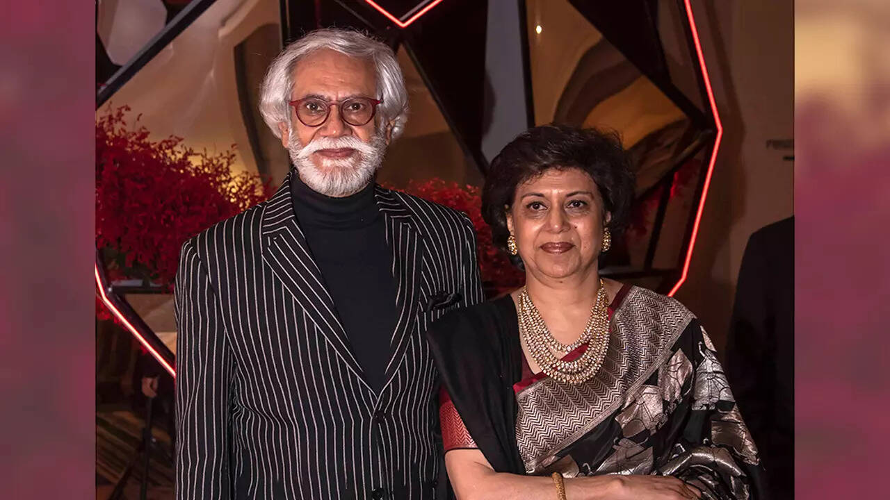 Sunil Sethi with wife Bharti Sethi