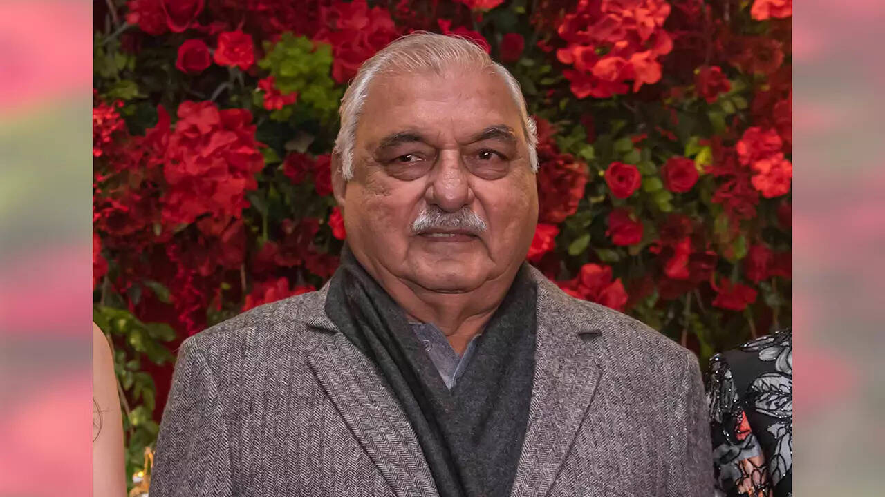Former Chief Minister of Haryana Bhupinder Singh Hooda