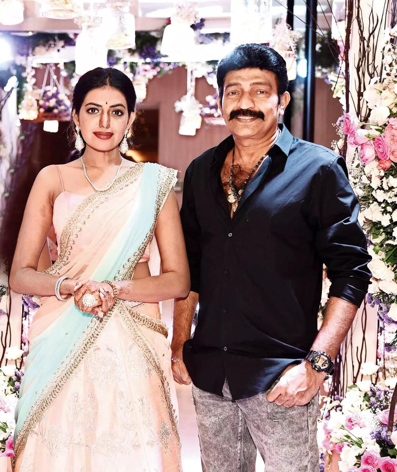 Shivani with Rajashekar