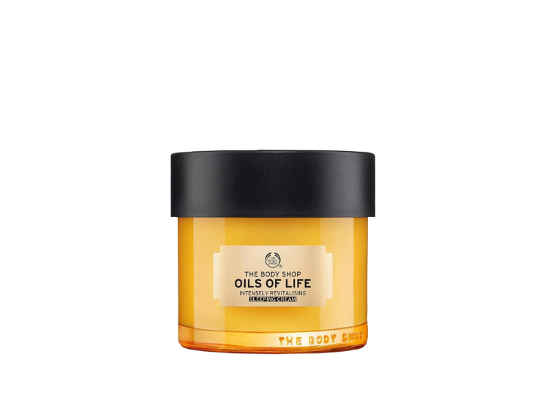 The Body Shop Oils Of Life Intensely Revitalising Sleeping Cream