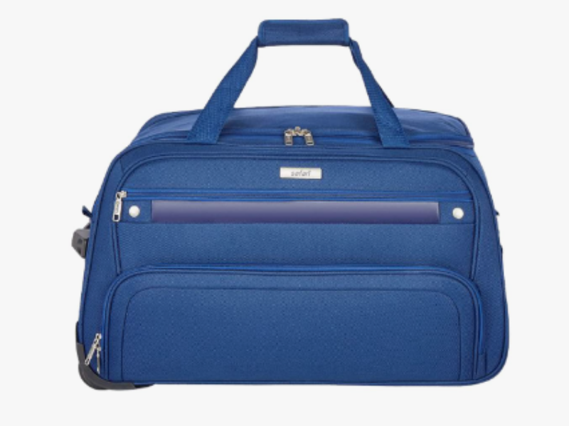 Safari Polyester Upright Rolling luggage