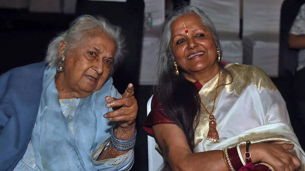 Bimla Nanda Bissell and Anju Poddar